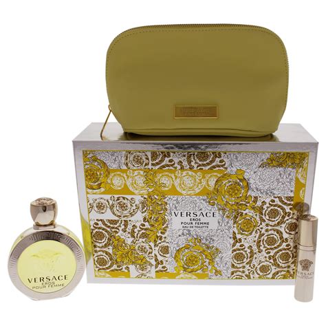 versace eros gift set woman|Versace Eros Pour Femme 4PCS EDP Women Gift Set.